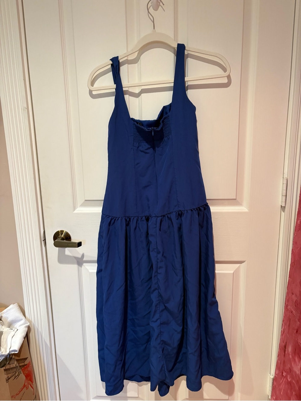Mango Cobalt Square-Neck Maxi Dress - Picture 5 of 6
